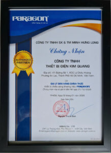Đại lý phân phối đèn Paragon