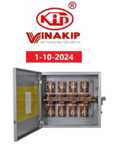 Bảng giá Vinakip 10-2024: cầu dao hộp / cầu dao thùng / cầu dao công nghiệp