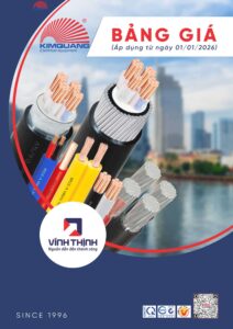 Giá dây & cáp điện Vĩnh Thịnh 2026 mới nhất