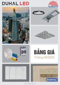 Bảng giá đèn LED Duhal dùng cho đại lý