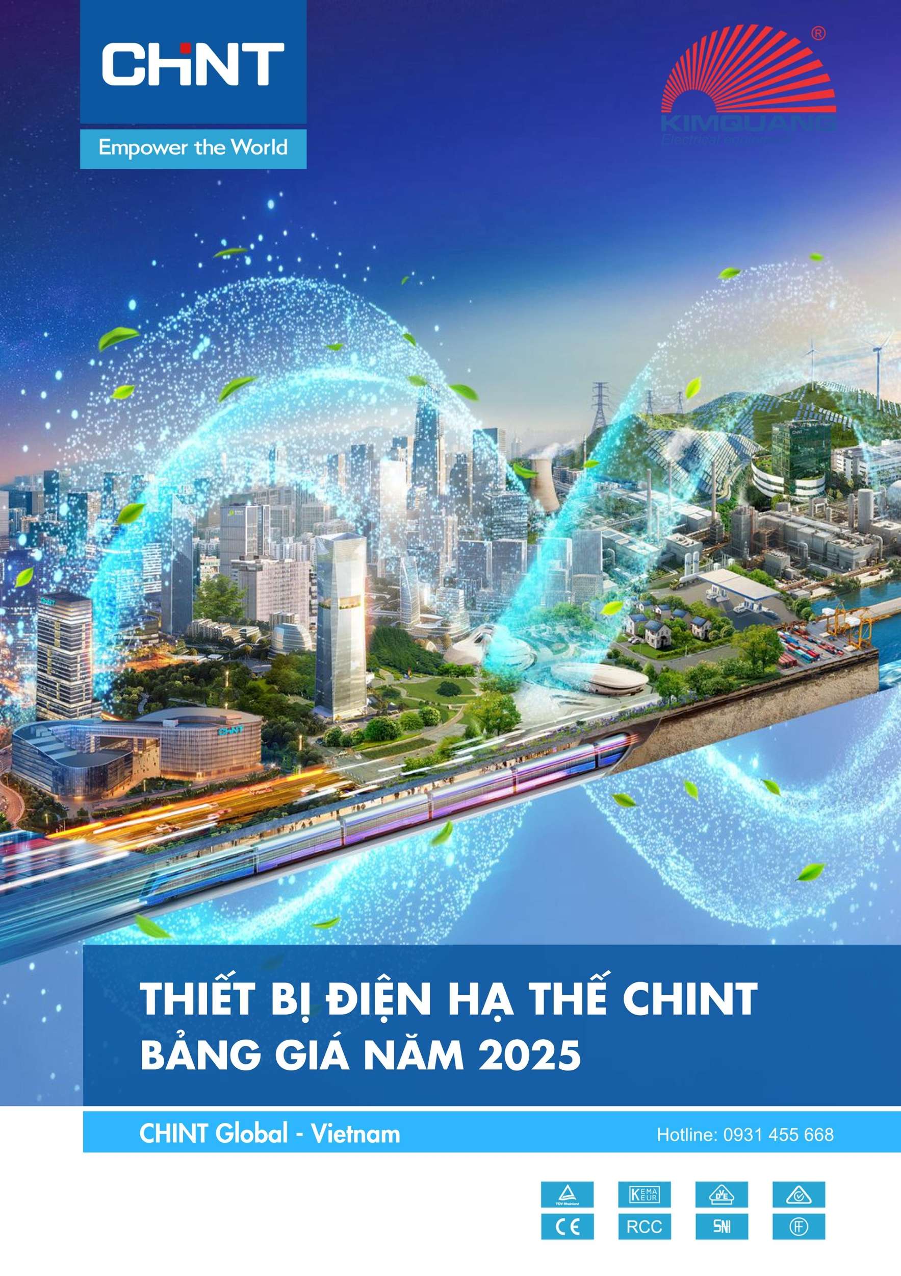 Bảng giá thiết bị điện Chint áp dụng cho đại lý tại Việt Nam