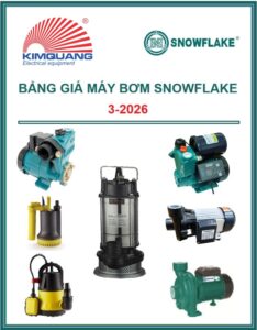 Bảng giá bơm Snowflake